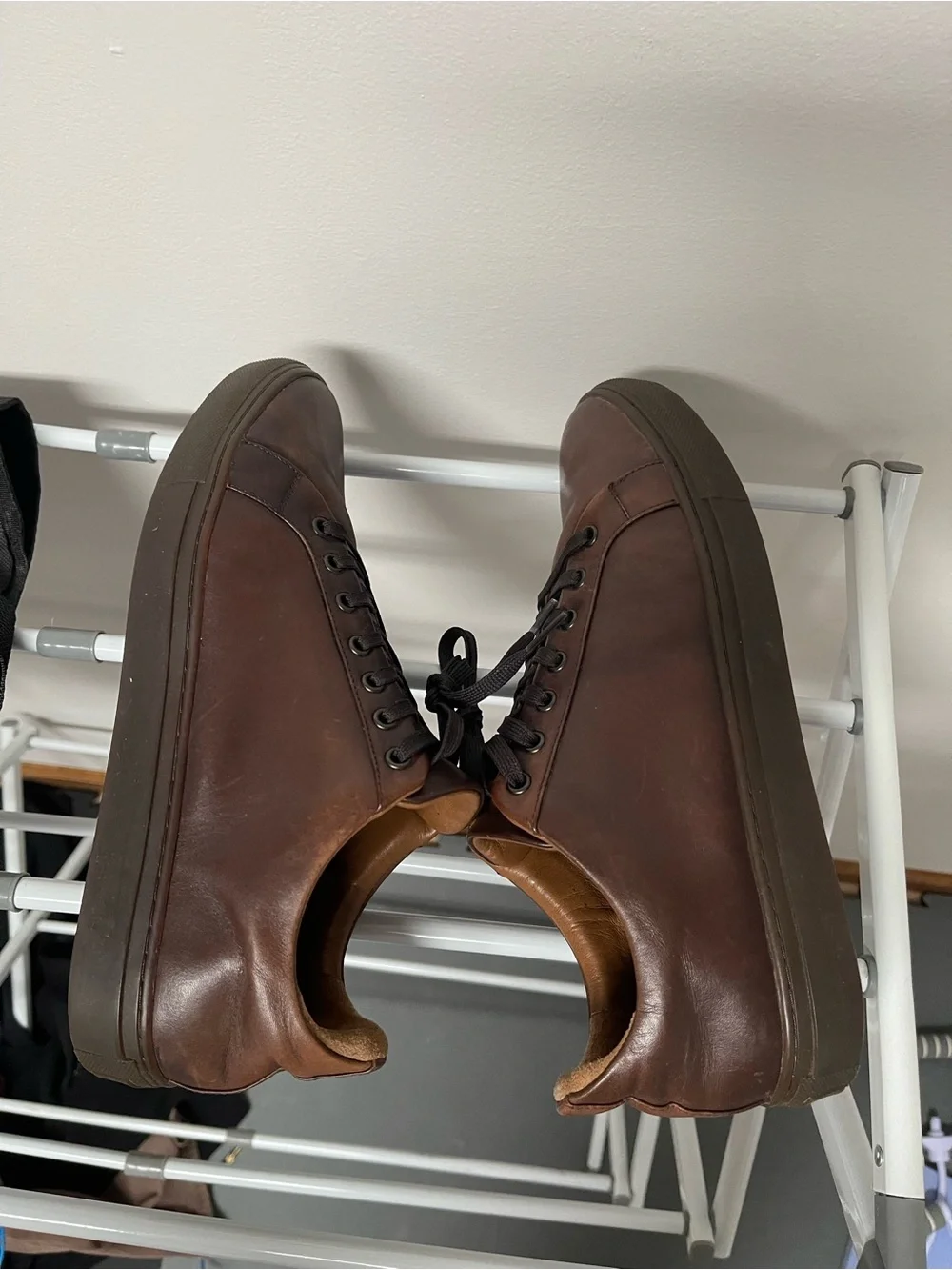 Thursday Premier Low Top Brown Leather Men Sneakers